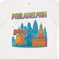 thumbnail image 4 of Inktastic Philadelphia Cityscape Retro Skyline Boys or Girls Toddler T-Shirt, 4 of 5