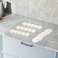 thumbnail image 4 of Cutting Board Kitchen Stainless Steel Chopping Board w/ Front Overhang 50*40*1.5, 4 of 8