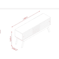 thumbnail image 3 of MOVEIS-MX MESA RACK PARA TV HASTA 60 MOVEIS-MX  Frizz 150, 3 of 5