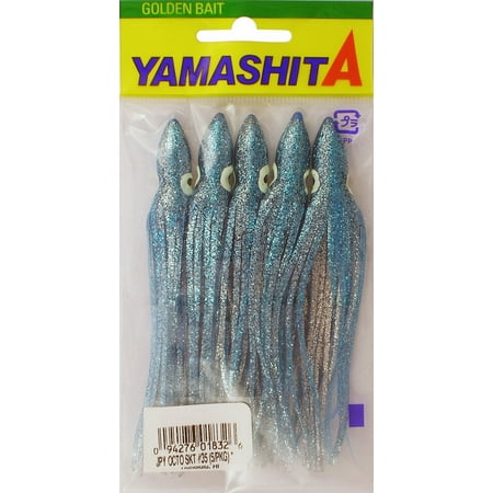 Yamashita Octopus Skirt 3.5 Inch 5-Pack Fishing Lures