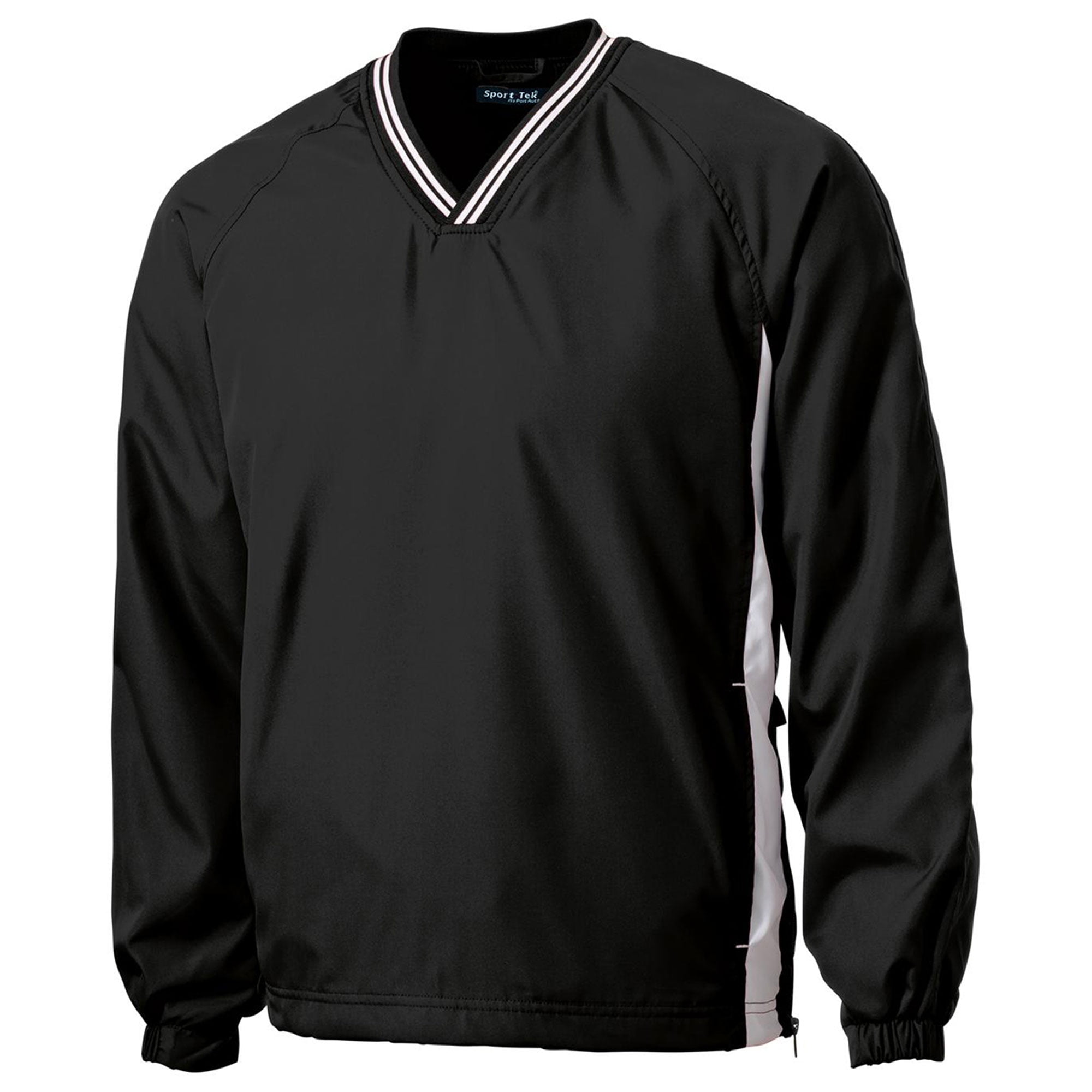 SportTek SportTek Men's Big And Tall VNeck Raglan Wind Shirt
