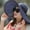 Navy, variant on Yoodem Hat Women Big Brim Hat Sun Floppy Wide Brim Hats Bowknot Folding Beach Cap Coffee One Size