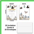 Charming FillIn Baby Shower Invitation Cards with Envelopes 25