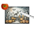 thumbnail image 3 of Pet Cemetery Spooky Halloween Glass Cutting Board Large 12 in x 15 in, 3 of 5