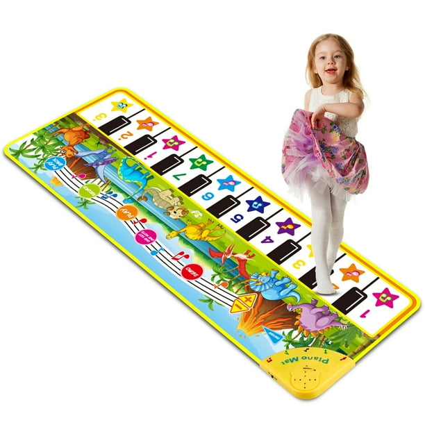 LAYADO Baby Piano Mat for Toddlers 13 Years Old, 43 x 14 inch Floor