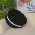 thumbnail image 2 of Round Throw Pillow Plush Cookie Floor Cushion Yoga Meditation Pad-D, 2 of 5