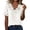 White women casual v neck t shirt a1, variant on Yrmaups Loose Fit Short Sleeve T Shirt for Women, Casual V Neck Ruffle Blouse, Soft Stretch Everyday Tee for Beach Travel Office Daily Wear, Black XL