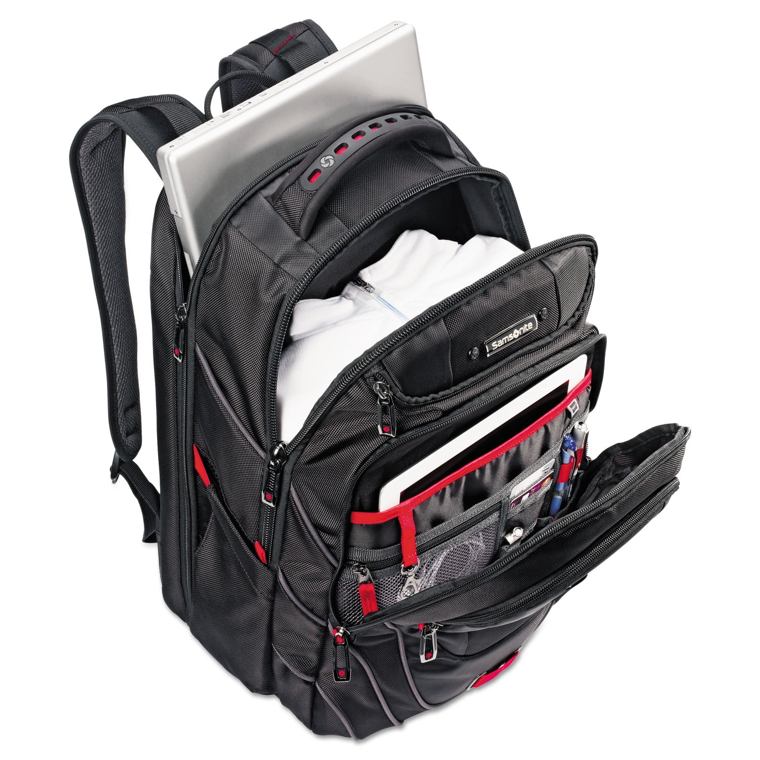 Samsonite Corp/luggage Div Tectonic Pft Backpack, 9 X Black/red - Walmart.com