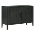thumbnail image 3 of Accent Storage Cabinet,Wooden Sideboard with 2 Doors and Adjustable Shelf,Retro Console Table with Large Storage Space,Accent Cabinet Kitchen Buffet Sideboard for Living Room Entryway Hallway, 3 of 8