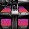 thumbnail image 6 of Daiia Holiday Shiny Printed Car Floor Mats Set of 4, Durable Non Slip Auto Floor Carpet, Car Interior Carpets Proof Foot Pads Anti-Slip Cushion Automoetive Accessories, 6 of 6