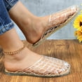 thumbnail image 2 of COM STAR Women Jelly Sandals Lightweight Mesh Flat Summer Slip-On Beach Sandal for Casual Wear Vacation and Daily Outings, 2 of 6
