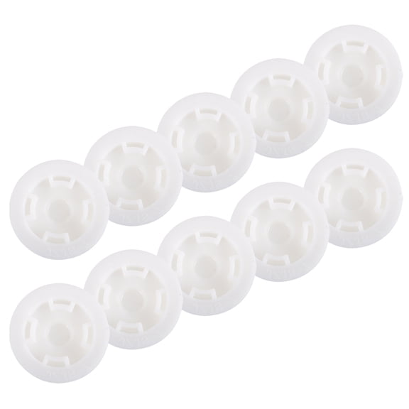 BESTOYARD 10Pcs Plastic Drum Bung Caps with Precise Thread Fit for 200L Oil and Water Barrel Seal