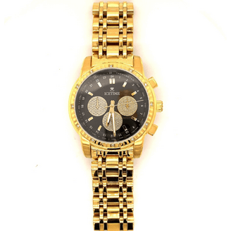 3H Italia DPS1AN 52mm Ocean Divers Steel Watch Black And Orange