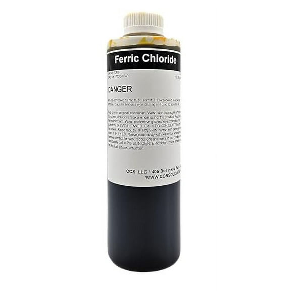 Ferric Chloride Solution Liquid Etchant 1000ml (1L)