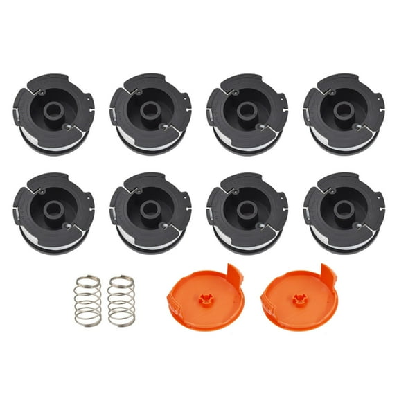 Trimmer Line Spool, 30FT 8-Pack Replacement for WORX WA0010 String Trimmers WG150 WG160 WG175 WG180 Electric String Trimmers