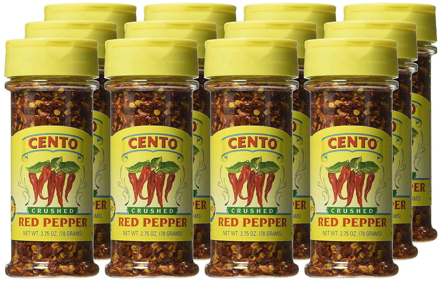 (Pack Of 12) Cento Pepper Crushed Red 2.75 Oz