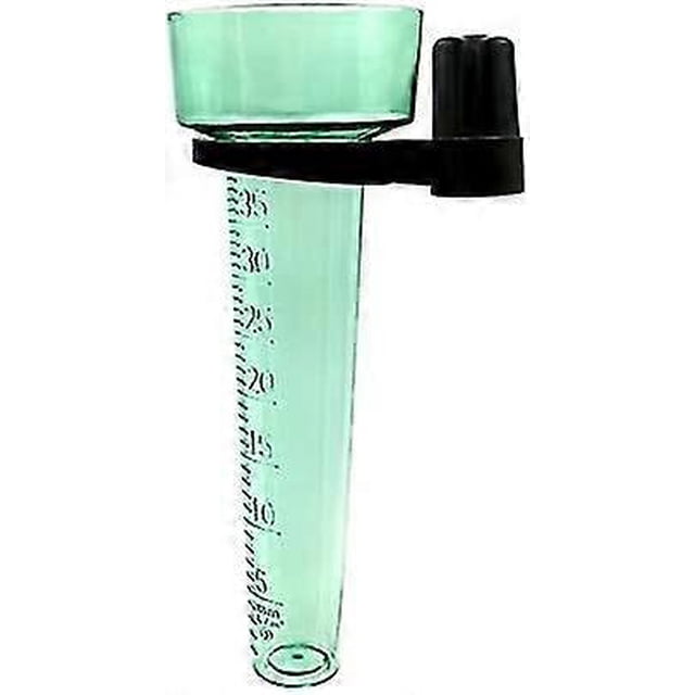 Outdoor Rain Gauge With Holder Plastic Rain Collector For Garden Farm