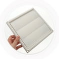 thumbnail image 3 of SHISUYAN Ventilation Grille Duct Cover Abs White Dust Proof 20.4X20.2X1.6In 1Set, 3 of 8