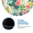 thumbnail image 5 of Disketp Tropical Flowers Small Mouse Pad 7.9x7.9 Inches,Washable Round Mousepad For Office Laptop Computer,Non-Slip Rubber Base Mouse Pads For Wireless Mouse, 5 of 9