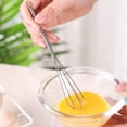 thumbnail image 4 of Mduoduo Mini Whisks,4 Pcs Small Stainless Steel Balloon Wire Whisk Set,Whip Mix Stir Beat,Silver, 4 of 11