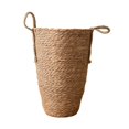 thumbnail image 1 of Woven Flower Basket Straw Weaving Basket Plant Flower Pots Cover Garden Plant Containers Wicker Rattan Vase Storage Bins Box Container Sundries Organizer, 1 of 1