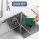 thumbnail image 3 of 6 Pack Self Adhesive Kitchen Sponge Holders - Kitchen Sink Sponge Holder - Lid - Kitchen Cutting Board Holder, 3 of 5