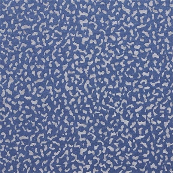 Designer Fabrics U0040D 54 in. Wide Blue And Light Blue Two Shaded Spots Upholstery Fabric