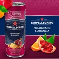 thumbnail image 3 of Sanpellegrino Italian Sparkling Drink, Pomegranate & Orange, 11.15 fl oz, 12 Cans, 3 of 6