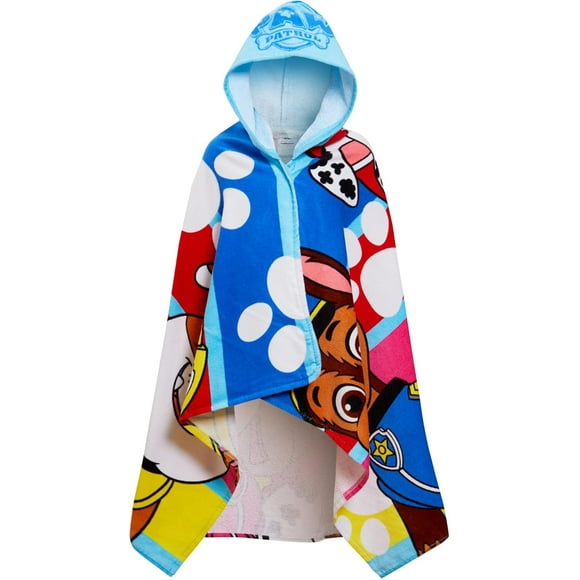 Hooded Towel 100% Cotton Skye Chase Poncho Kids Beach Towel Boys Bath Towel