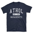 thumbnail image 1 of Athol Massachusetts Classic Established Men's Cotton T-Shirt, 1 of 1