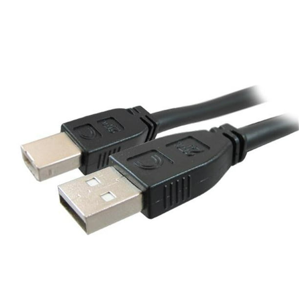 Comprehensive USB2-AB-25PROA AV-IT Active USB un Mâle à B Mâle 25 ft.