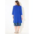 thumbnail image 2 of Catherines Women's Plus Size Petite Soft Knit Jacket Dress, 2 of 6