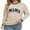 01 Beige, variant on MAMA Graphic Sweaters for Women 2025 Mother's Day Lightweight Knitted Sweaters Crew Neck Long Sleeve Pullover Sweatshirts Tops Shermie