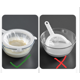 thumbnail image 2 of filtro de cocina para leche de soya, café, leche, yogur, jugo, hojas de té, miel, vino Dos piezas Filtros de malla fina de cocina Paquete de 3 (120+200+300 Mesh),, 2 of 4