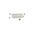thumbnail image 2 of Meridian Furniture Arc Cream Vegan Leather Modular Sectional, 2 of 12