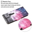 thumbnail image 4 of For iPhone 17 Pro Case Pattern Printing Protective Leather Folio Phone Cover with Wrist Strap - Mand, 4 of 5
