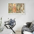 thumbnail image 5 of Alphonse Mucha LES SAISONS Wall Art Poster Poster Decorative Painting Canvas Wall Art Living Room Posters Bedroom Painting 24x36inch(60x90cm), 5 of 6