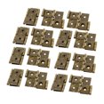 thumbnail image 1 of Bisagra de Doble Efecto Unique Bargains Estilo Retro Color Bronce 15Pcs, 1 of 2