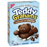 Teddy Grahams Chocolate Graham Snacks, 10 oz - Walmart.com