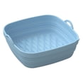 thumbnail image 1 of Huayishang Air Fryers Accessories Square Dual Air Fryer Silicone Liners For Dual Air Fryer Basket Liners Reusable Silicone Pot Rectangular Air Fryer Accessories, 1 of 8