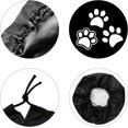 thumbnail image 3 of Housse de Pneu de Rechange Imprimé Patte, Housses de Pneu Noires en Polyester, Protecteur de Roue Universel Résistant aux Intempéries avec Sangle de Contraction pour Remorque RV SUV Camion Véhicule Récréatif Voyage 29.5 Pouces, 3 of 9