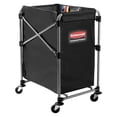 thumbnail image 1 of Carro Plegable Rubbermaid Executive X-Cart, 150 L (4 Bushels), Negro/Plata, 1 of 10