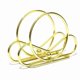 thumbnail image 2 of Nordic Upright Napkin Holder, Circle Napkin Tabletop Tissue Dispenser For Kitchen Countertops Dining Table, Gold, 2 of 5