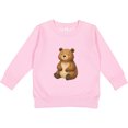 thumbnail image 2 of Inktastic Cute Brown Bear Toddler Sweatshirt, 2 of 4