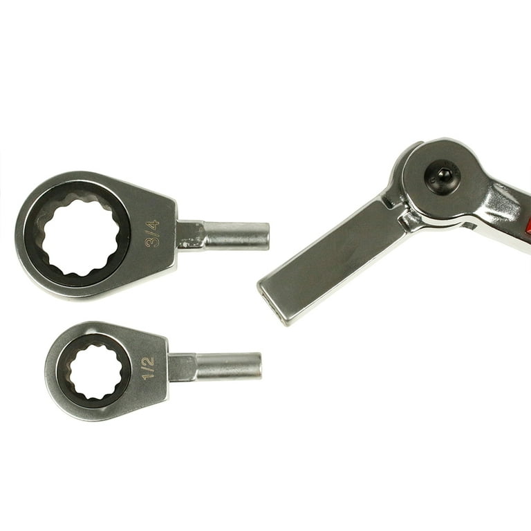 Allied International Exo-Fit 9-Piece Sae Extreme Access Ratcheting