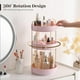 thumbnail image 4 of Organizador de maquillaje Aveniee 360 giratorio para Vanity Pink, 3 niveles, 4 of 6