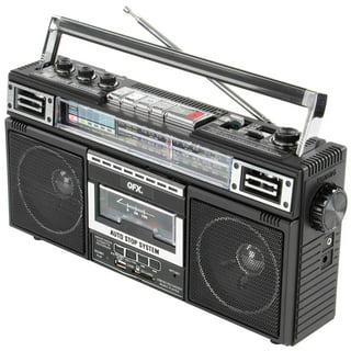 Proscan Portable CD Radio Boombox, Purple, PRCD1025 