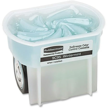 Sebreeze 9c90 Fragrance Cassettes - Rubbermaid Commercial, RCP9C95010000, SeBreeze 9C90 Dispenser Wintermint Refill, 6 / Carton