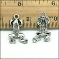thumbnail image 5 of U8MO 10/30/60/100X Frog toad Tibetan Silver Charms Pendants Jewellery Making 21x14mm-100pcs, 5 of 5