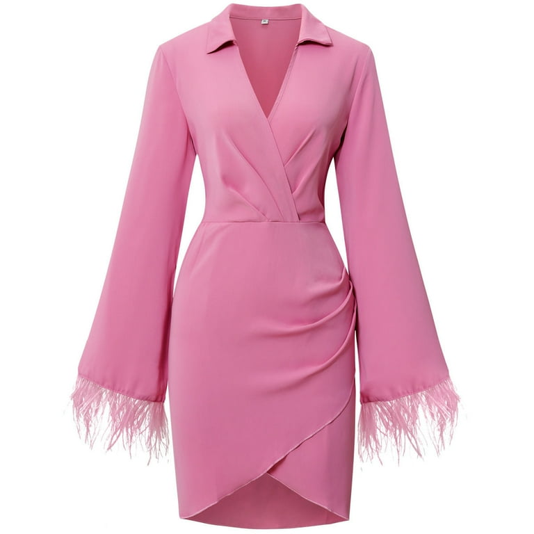 pink asymmetrical mini dress COBI MINI DRESS 2.0 main image 1